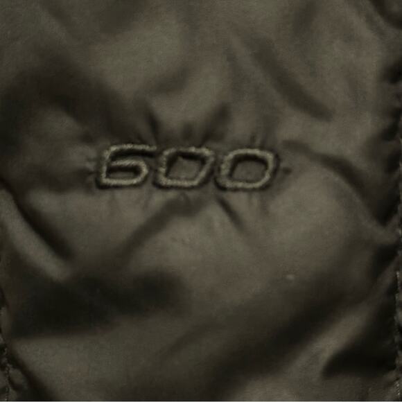 The North Face Size M Black 600 Fill Goose Down Quilted Puffer Long Jacket Coat - Picture 6 of 11